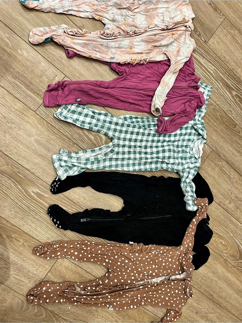 5 bundle SpearmintLOVE Baby Dress Bundle Pink & Green Size 0-3M